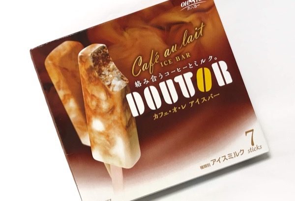 オハヨーの『ドトール カフェ･オ･レ アイスバー』がほろ苦な珈琲で美味しい！
