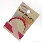 100均の『マスキングテープ ピンク 12m』が目立つ色で便利！
