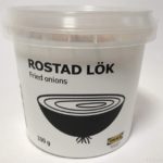 IKEAのフライドオニオン『ロスタド・ルェーク』がサラダに美味しい！