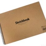 100均の横長スケッチブック『Sketchbook(172×247mm)』がシンプルで良い！