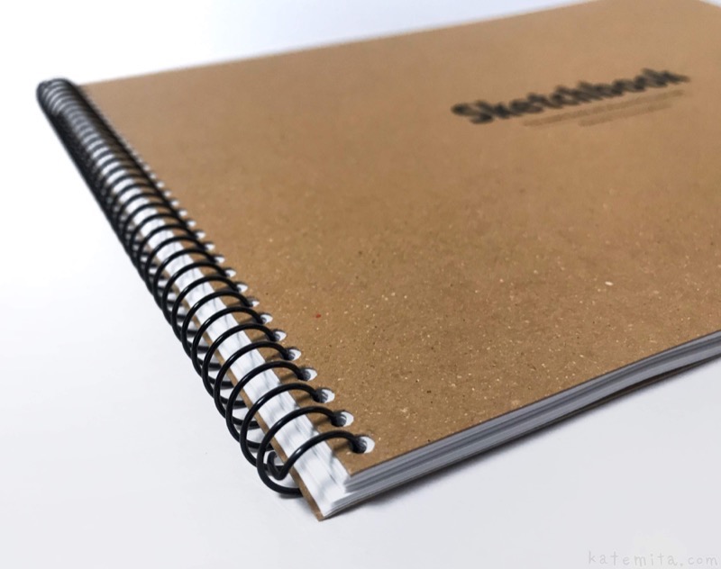 100均の横長スケッチブック Sketchbook 172 247mm がシンプルで良い 買てみた