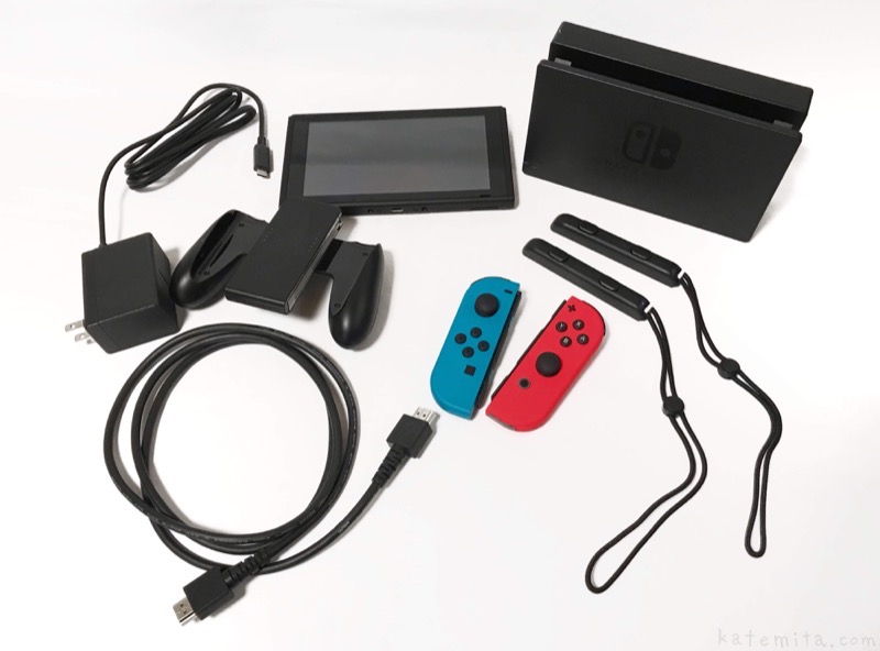 任天堂の『Nintendo Switch本体』に入ってる物を一覧レビュー！ | 買てみた