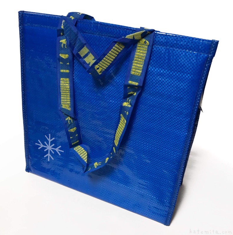 IKEAの保冷バッグ『フラクタ』が青色に結晶デザインで可愛い！ | 買てみた