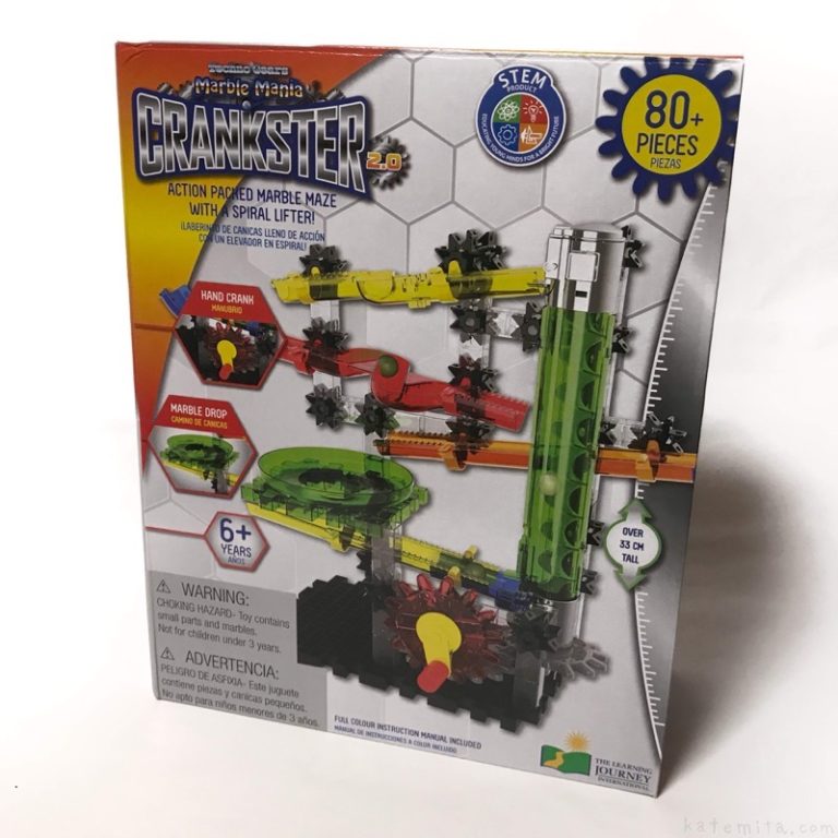 コストコでビー玉転がしの玩具『テクノギア マーブルマニア』が巨大で面白い！ 買てみた