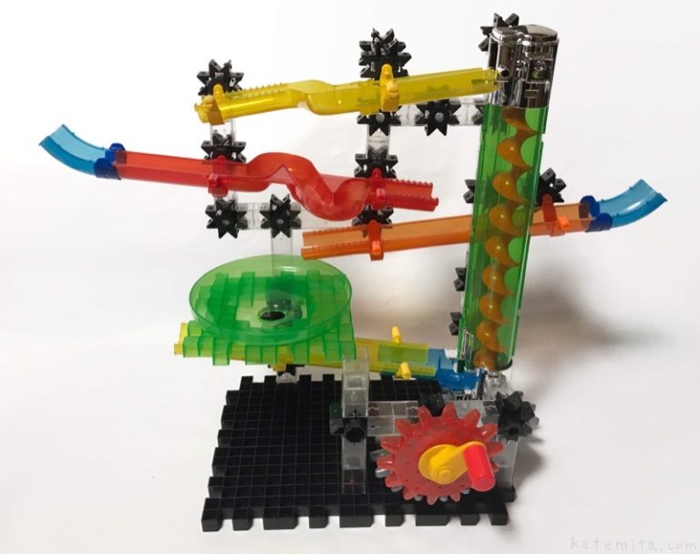 コストコでビー玉転がしの玩具『テクノギア マーブルマニア』が巨大で面白い！ 買てみた