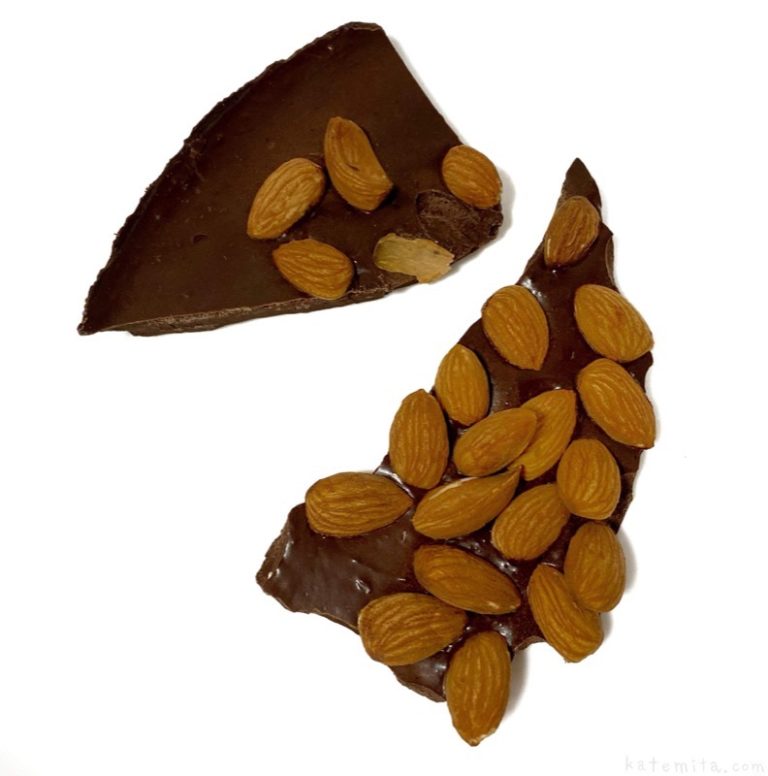 コストコの『アーモンドバーク』がチョコの上にたっぷりアーモンドで美味しい！ 買てみた