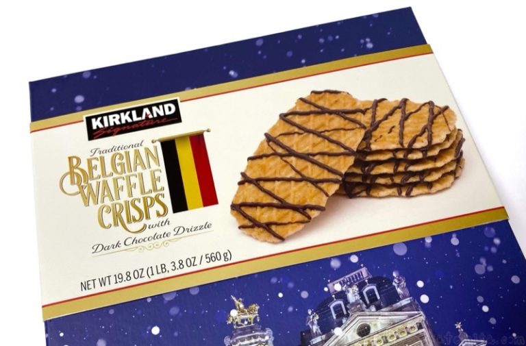 コストコで『カークランド BELGIAN WAFFLE CRISPS』がワッフルクリスプにチョコで超おいしい！ 買てみた