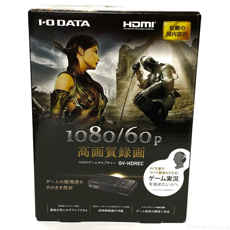 I-O DATA ゲームキャプチャー GV-HDREC キャプチャーボード