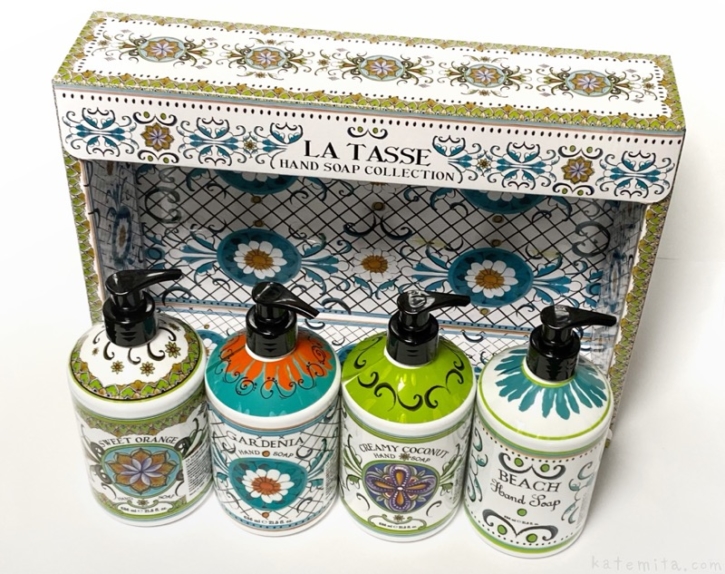 コストコの『LA TASSEハンドソープ636ml×4種』がオシャレで良い香り！ 買てみた