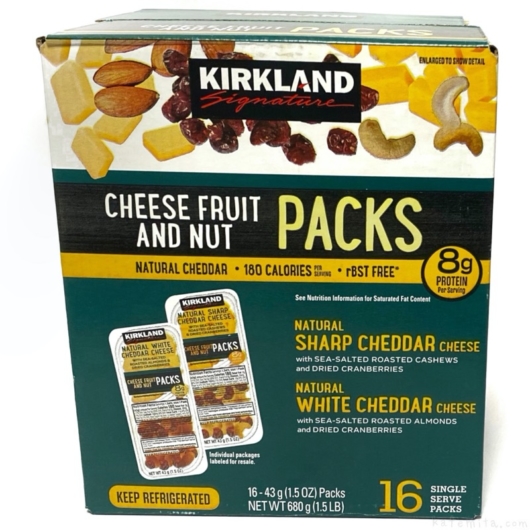 コストコの『カークランド チーズ フルーツ ナッツ スナックパック』が超おいしい！ 買てみた