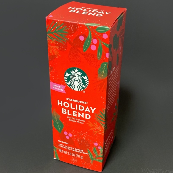 コストコの『STARBUCKSトラベルマグ ギフトセット ホリデーブレンド』が可愛いデザイン！ 買てみた