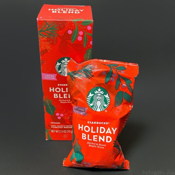 コストコの『STARBUCKSトラベルマグ ギフトセット ホリデーブレンド』が可愛いデザイン！ 買てみた