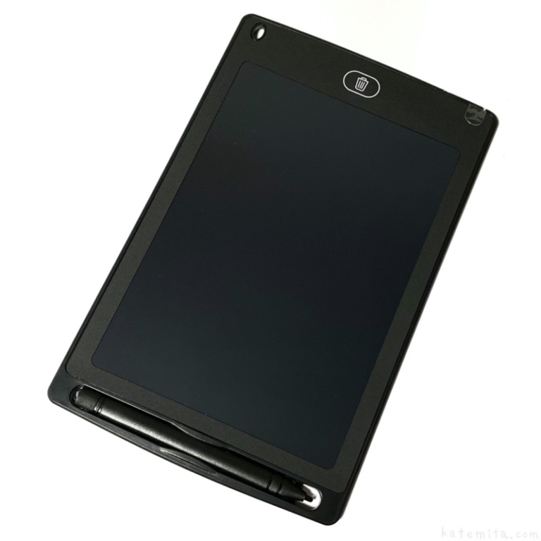ダイソーの『電子メモパッド 8.5インチ』が500円のボタンで消せる電子メモ帳で便利！ 買てみた
