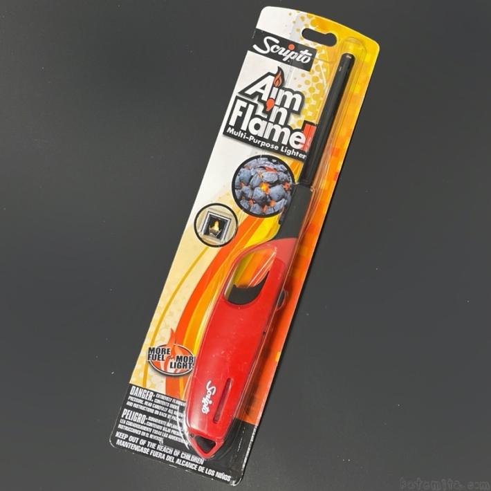 コストコの『SCRIPTOユーテリティーライター4本セット』が4種類のライターでアウトドアに便利！ 買てみた