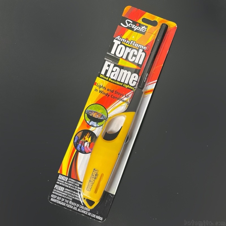 コストコの『SCRIPTOユーテリティーライター4本セット』が4種類のライターでアウトドアに便利！ 買てみた