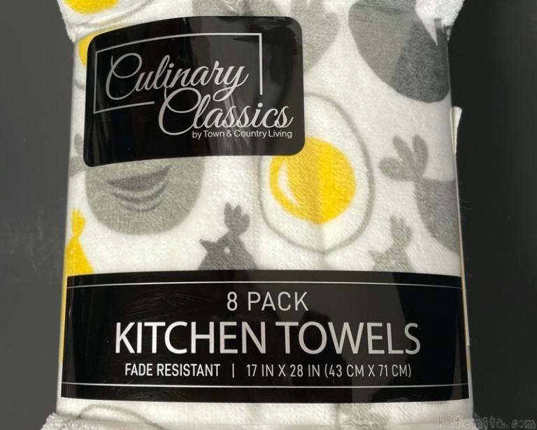 コストコの『クリナリークラシック キッチンタオル 8枚パック とり＆たまご』がオシャレで可愛いデザイン！ 買てみた