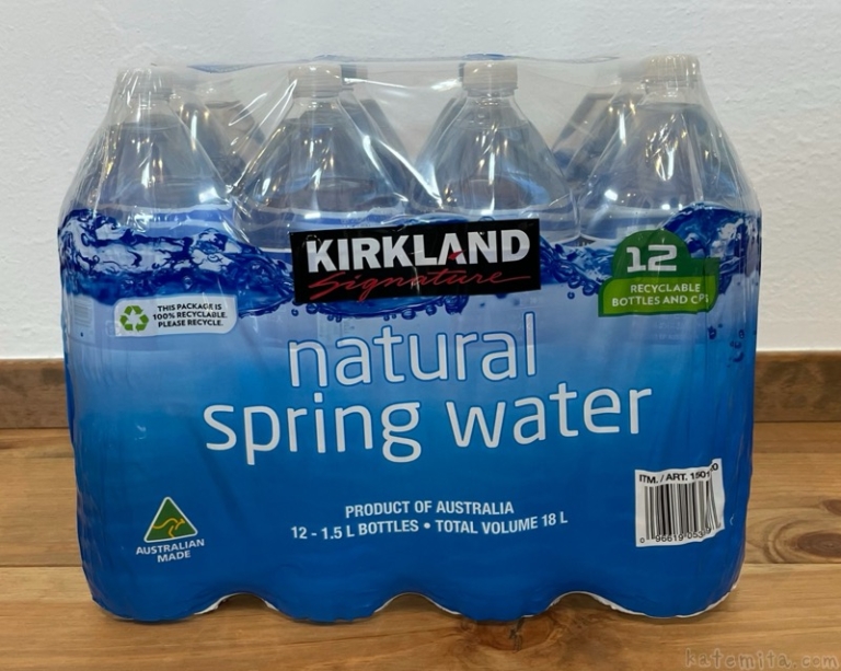 コストコの『カークランドシグネチャー スプリングウォーター 1.5L×12本』が美味しくてお得！ 買てみた