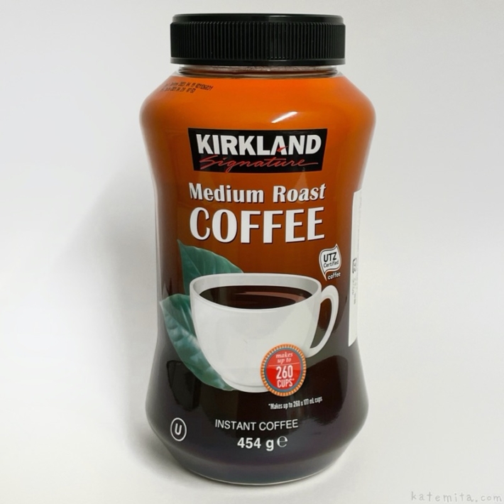 コストコの『カークランドシグネチャー インスタントコーヒー 454g』がサッと溶けて超おいしい！ 買てみた