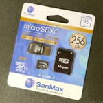 コストコの『microSDXC 256GB SanMax SDアダプタ&USBリーダー付き』がゲームにも使えて便利！