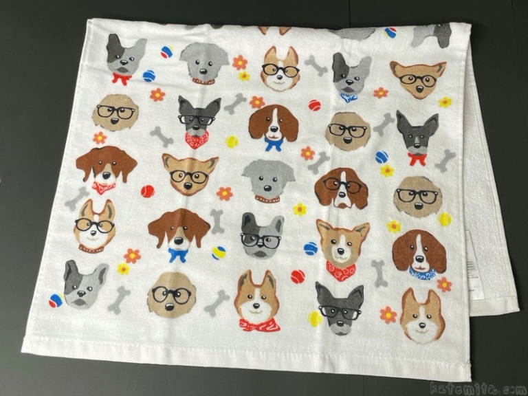 コストコの『クリナリークラシック キッチンタオル 8枚パック ドッグ パーク』が犬デザインで可愛い！ 買てみた