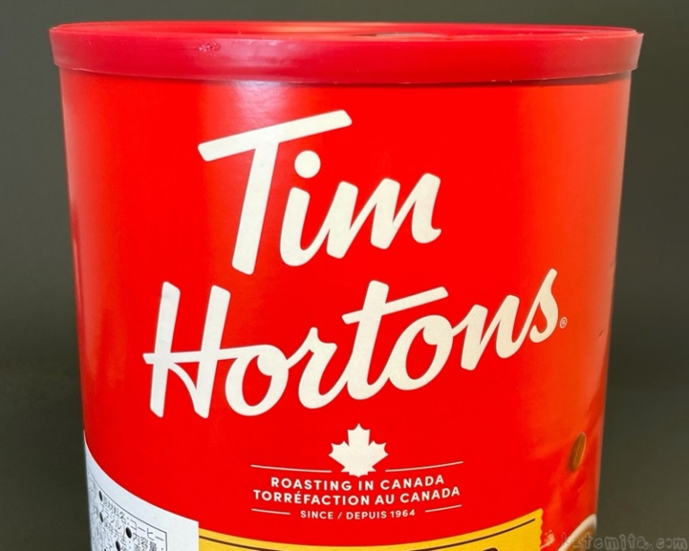 コストコの『Tim Hortons オリジナルブレンドコーヒー粉 1.36kg』が大きな缶に入って美味しい！ 買てみた