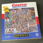 コストコの『DOWDLEジグソーパズル』がコストコ店内が可愛く描かれたパズルでスゴイ！