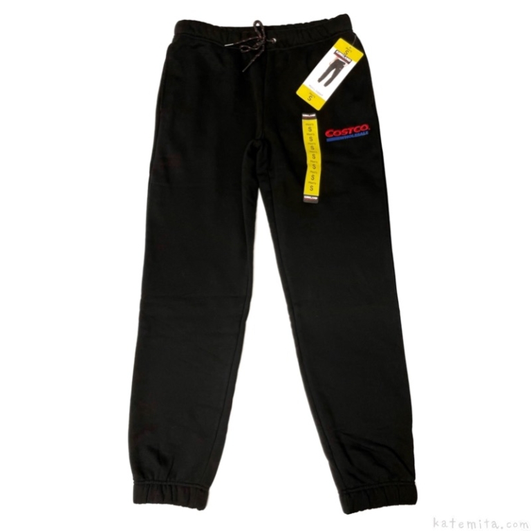 コストコの『カークランドシグネチャー メンズ コストコロゴ フリース ジョガー』がロゴ入りズボン！ 買てみた