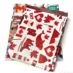 コストコの『Mart コストコバッグ付き 冬号』がカナダの可愛い赤と白のバッグ付き！