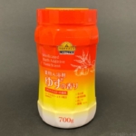 トップバリュの『薬用入浴剤 ゆずの香り クリアイエローの湯色』がボトルに入った粉の入浴剤で便利！