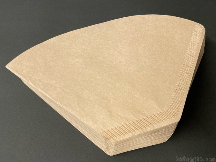 コープの『無漂白コーヒーフィルター 2～4杯用 100枚入』がシンプルなフィルターで便利！ 買てみた