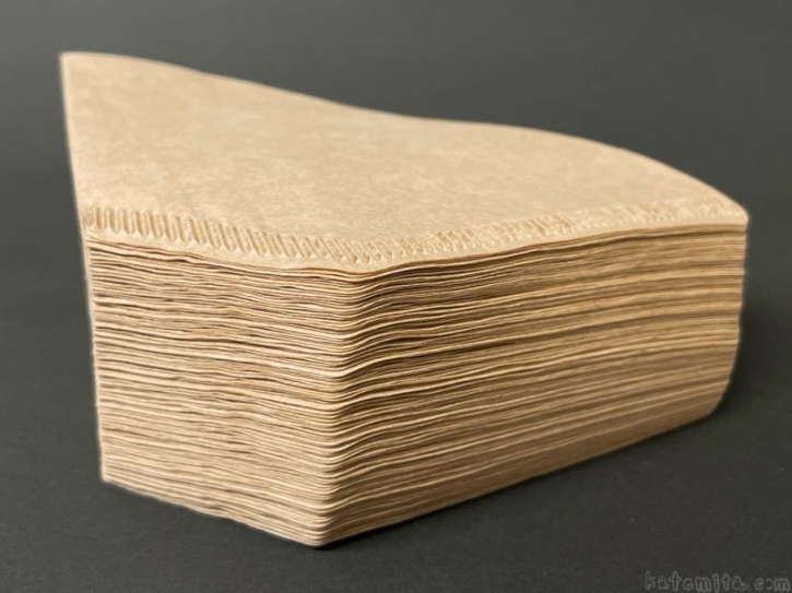 コープの『無漂白コーヒーフィルター 2～4杯用 100枚入』がシンプルなフィルターで便利！ 買てみた