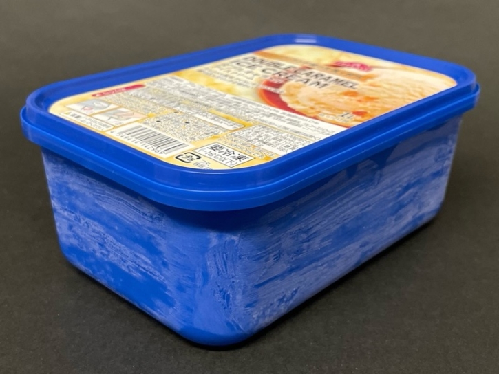 トップバリュの『ダブルキャラメルアイスクリーム』が粒入りで美味しい！ 買てみた