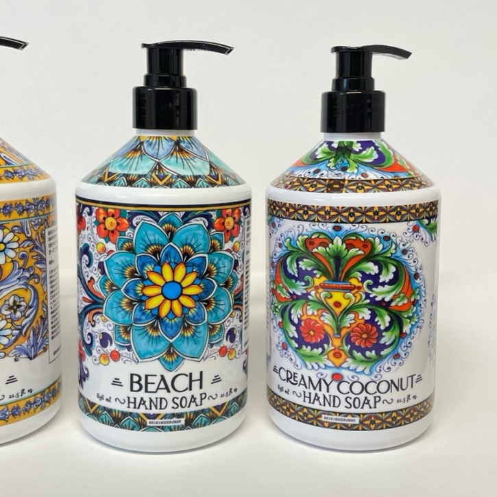 コストコの『DERUTA FRESCO ハンドソープ4種』がオシャレな容器で香りが良い！ 買てみた