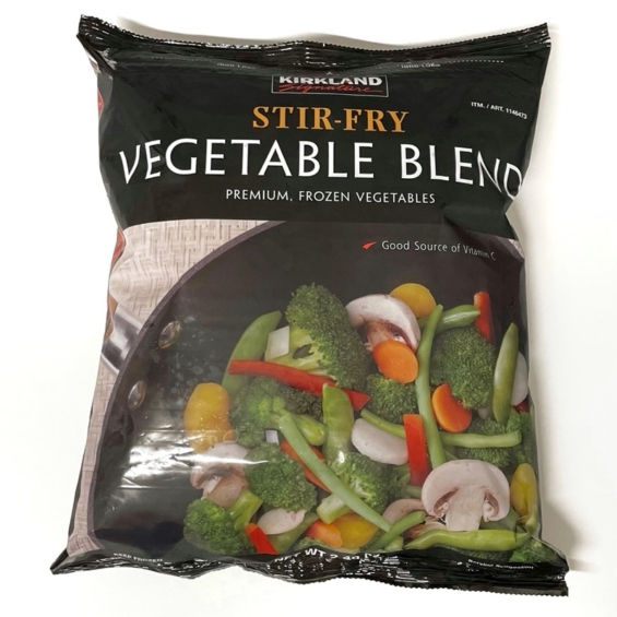コストコの冷凍野菜『カークランドシグネチャー ステアフライベジタブルブレンド』が9種類の野菜で美味しい！ 買てみた
