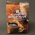 セブンプレミアムの『ほろにがブレンド 300g(粉)』が中挽きのコーヒー粉で美味しい！