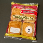 ヤマザキの『つぶあんデニッシュ(4個入)』がベイクワンのパンで美味しい！