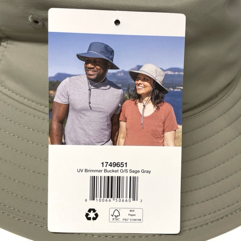 コストコの『ソーラーエスケープ UVカット バケットハット セージグレー』がアウトドアの帽子にピッタリ！ 買てみた