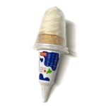 平和堂の『北海道牛乳とクリームの濃厚ソフト』がワッフルコーンにバニラアイスで美味しい！